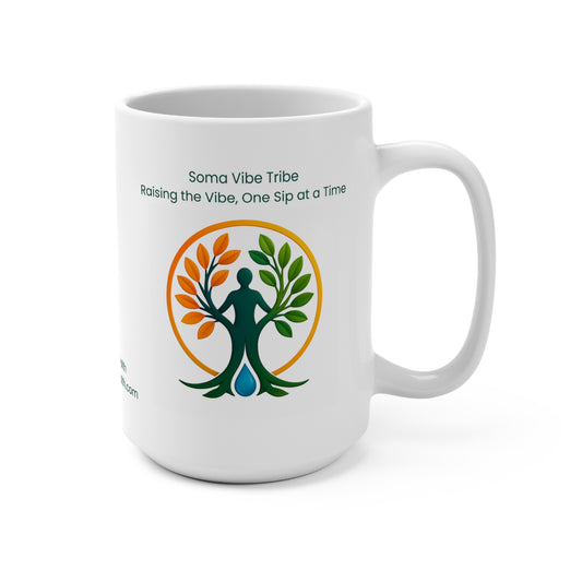 QELBY Ceramic Coffee or Tea Mug for Structured Water – Soma Vibe Tribe Edition