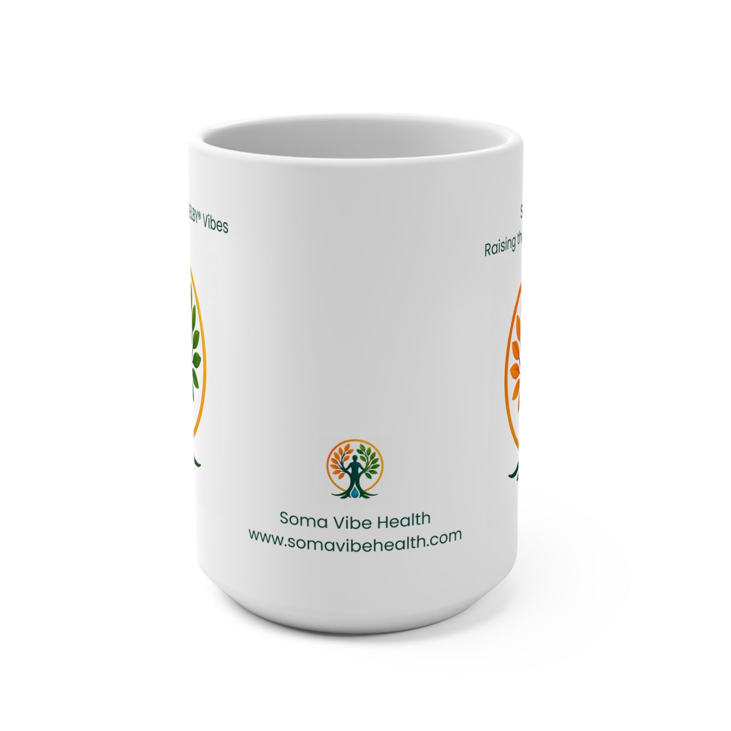 QELBY Ceramic Coffee or Tea Mug for Structured Water – Soma Vibe Tribe Edition