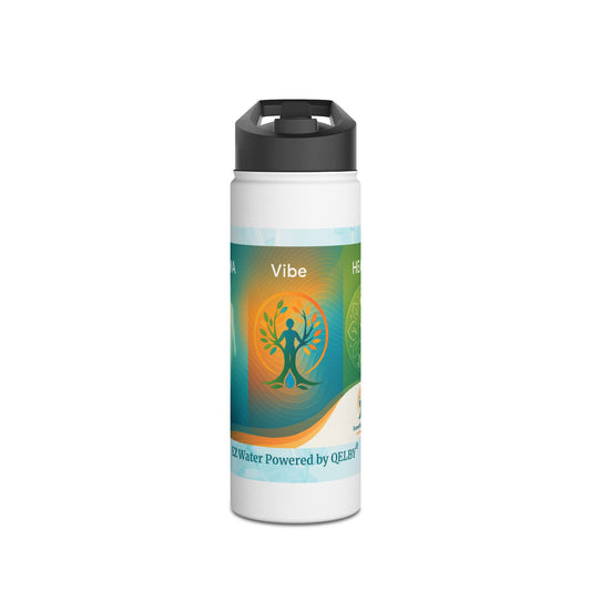 Stainless Steel Water Bottle for QELBY-Enhanced Hydration 12oz and 32oz