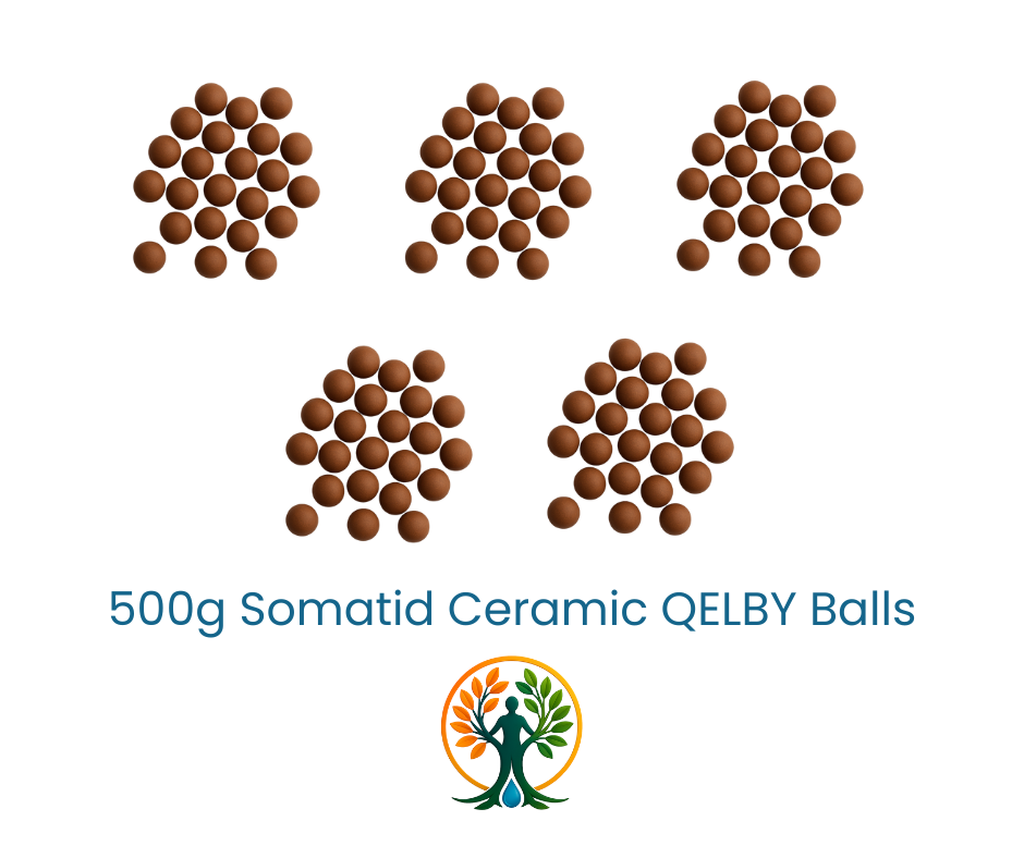 QELBY® Somatid Ceramic Balls Family 5-Pack – Structured Water Health Solution