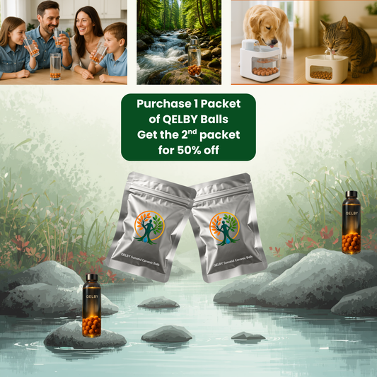 QELBY Somatid Ceramic Balls – Buy 1 get 50% off the 2nd packet