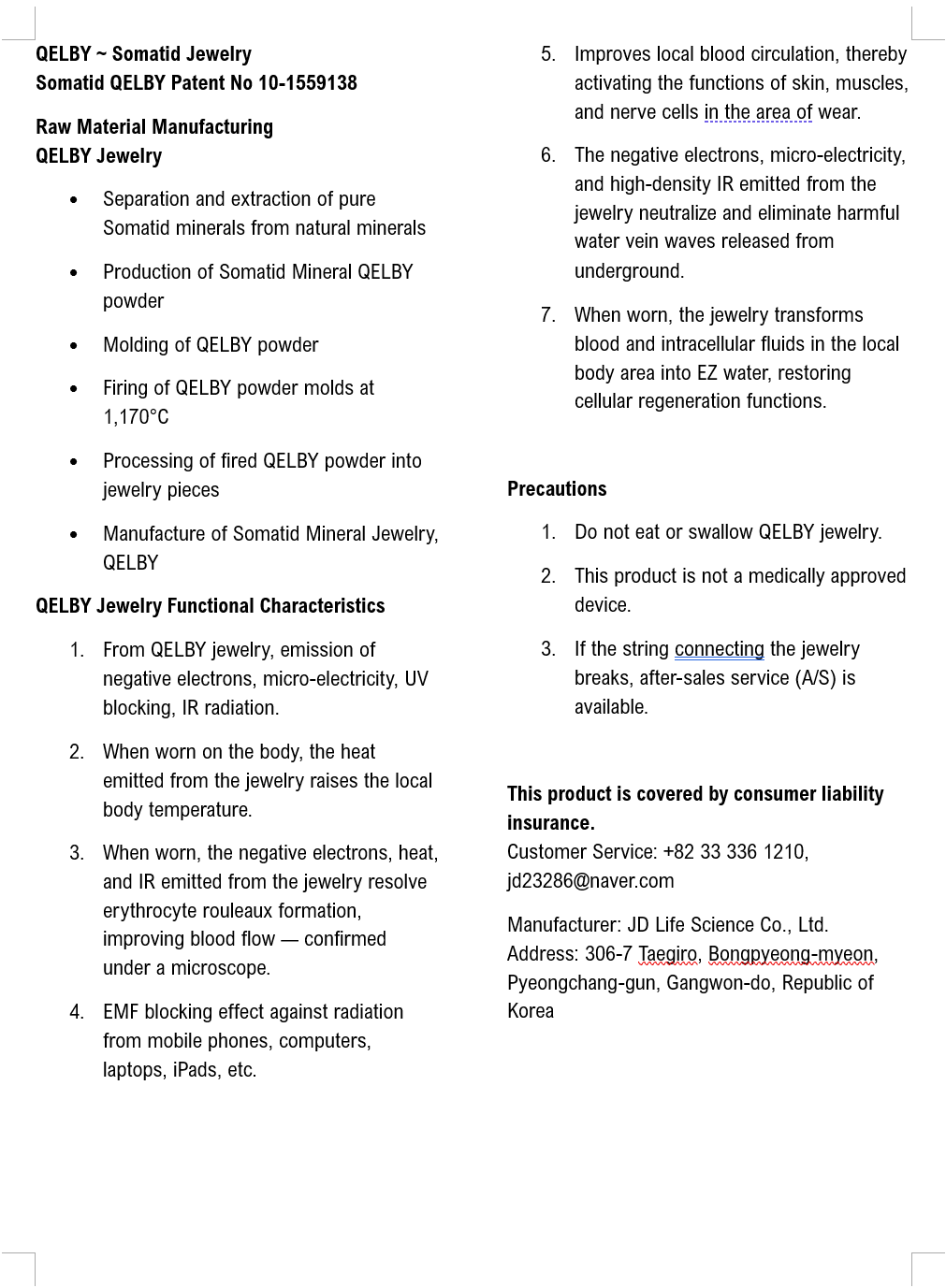 QELBY Jewelry – Wearable Cellular Energy for Circulation, Vitality & Balance - Bracelets (2)