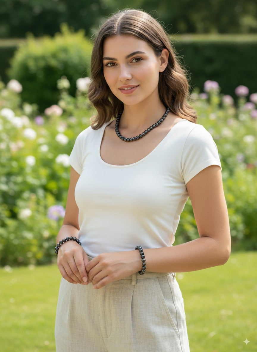 QELBY Jewelry – Wearable Cellular Energy for Circulation, Vitality & Balance - Necklace