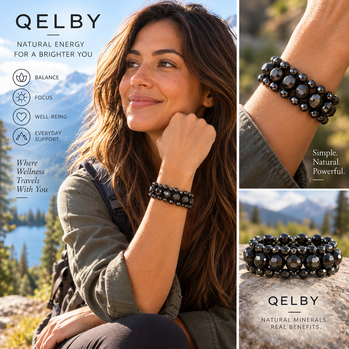 QELBY Somatid Bracelets | Wearable Bioelectric Wellness