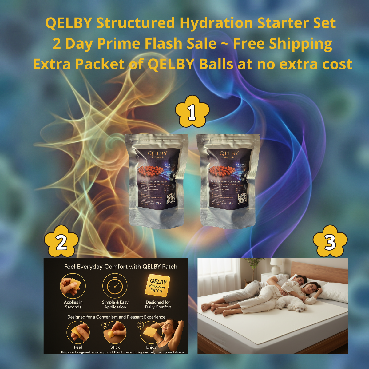 QELBY® Structured Hydration Starter Set | Limited Edition Founder’s Bundle