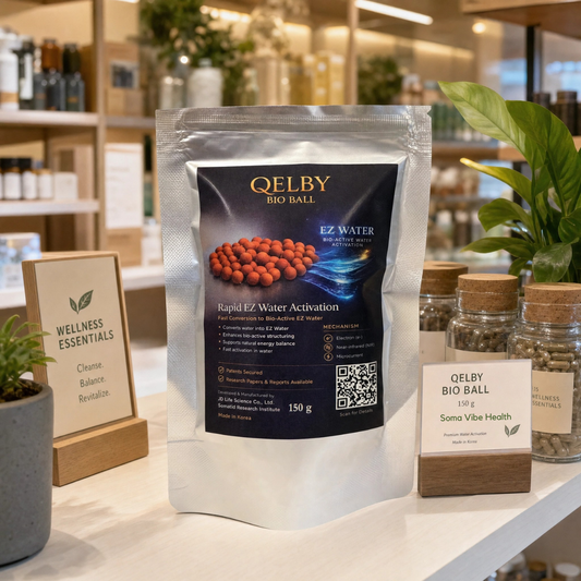 QELBY Somatid Ceramic Balls (150g) | Structured Hydration System