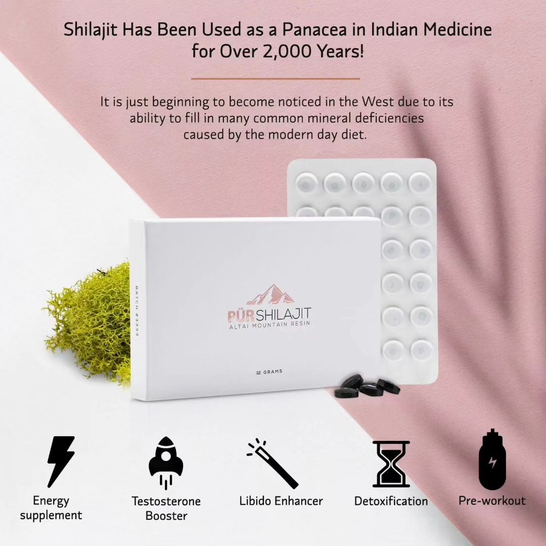 Pure Shilajit Resin – 80+ Trace Minerals for Energy, Detox & Mitochondrial Health
